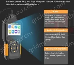NexzCheck 601 Automotive and Truck OBD Reading Card