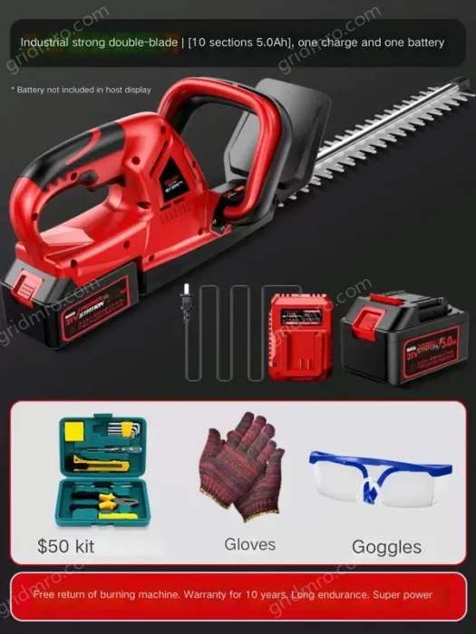 Industrial powerful double-edged 10-cell 5.0Ah one battery and one charge