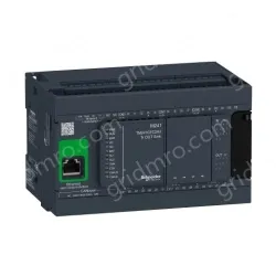TM241CEC24U logic controller, Modicon M241, 24 IO, transistor, NPN, Ethernet CAN master