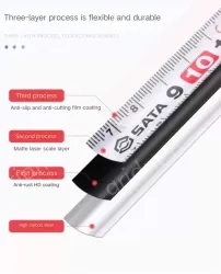 Upgraded feel - 7.5 meters - ruler width 25mm - 91336A