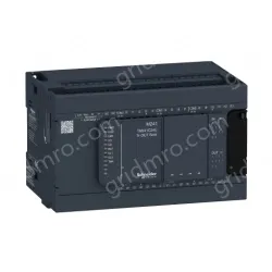 TM241C24U Logic controller, Modicon M241, 24 IO transistor NPN