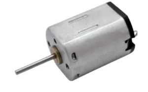 Precious metal-brush motors