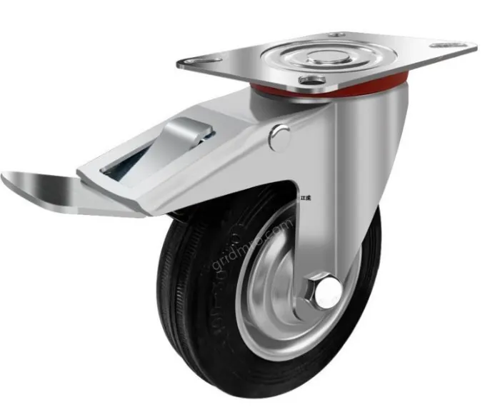 Rubber pulleys 10-inch universal brakes