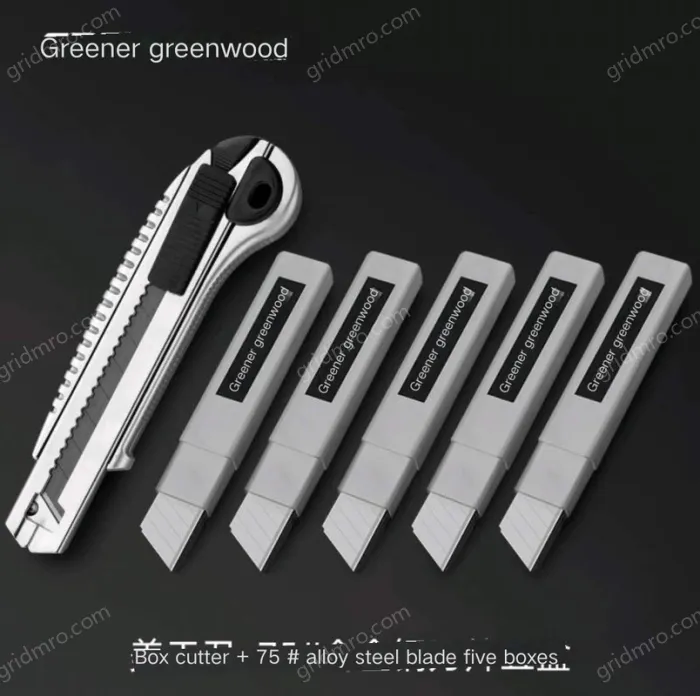 55 pieces of high-quality five-shot continuous + alloy blades