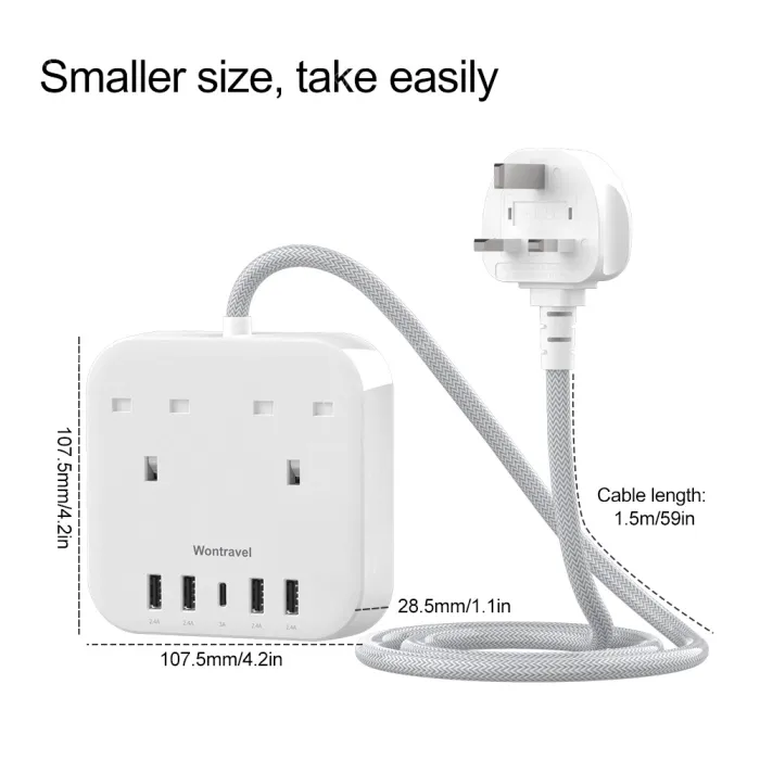 New Type C UK Power Strip