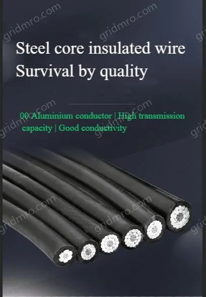 Steel core insulated wire 10KV3.4 thickness
