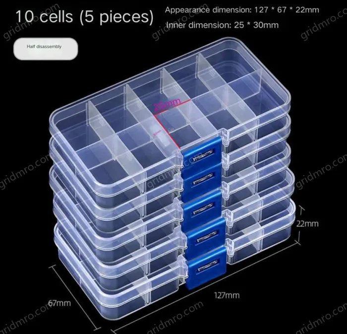 5 pieces of thickener 10 grids