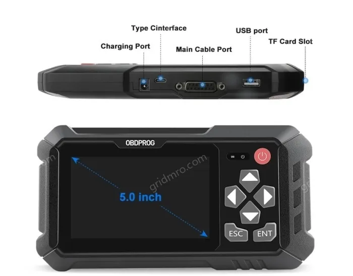 OBDPROG M501 car key programmer EEPROM anti-theft password reading Wifi remote control key