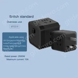 M10EW British Black Rubik's Cube