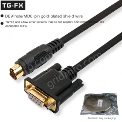 5M Bag TG-FX Gold Plated Connector RS232 Communication
