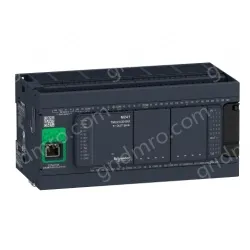TM241CE40R logic controller, Modicon M241, 40 IO, relay, Ethernet