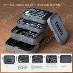 Y4-ABCE manual + electric drill + large storage layer