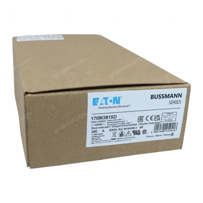 Eaton 170M3815D 40A 600VAC 20KA