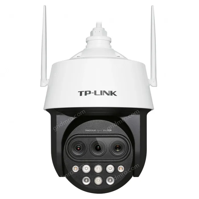 Three-eye zoom full-color 4G high-speed dome camera
