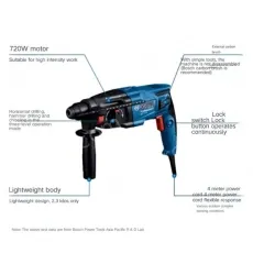 GBH 2-24 RE+ 4-pit 1 series 5-piece drill bit